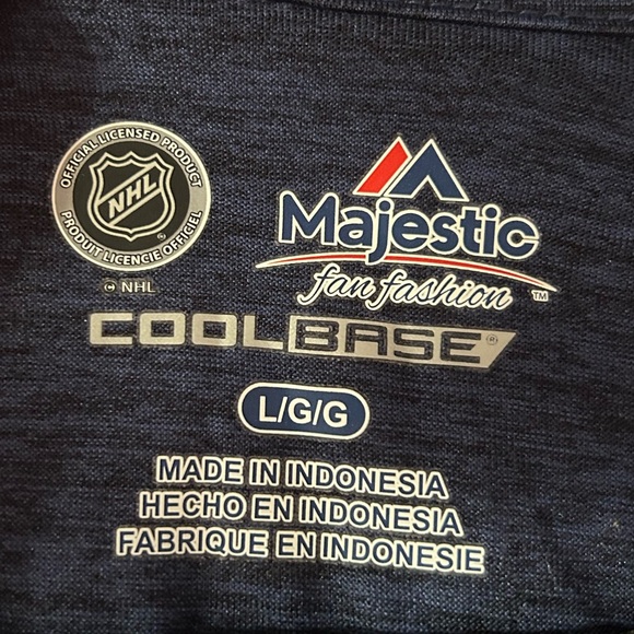 NASHVILLE PREDATORS AUTHENTIC quarter zip jacket. NWOT - Picture 6 of 8